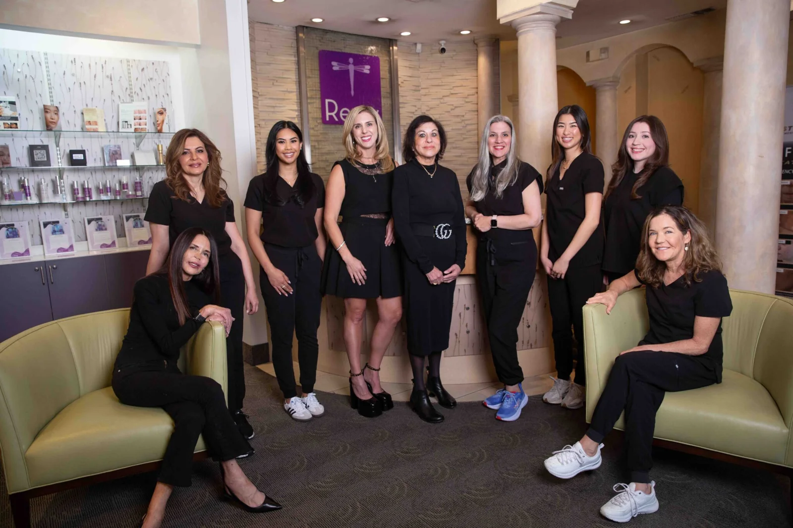 The Reviv Med Spa & Laser Treatment team together — Millbrae, California