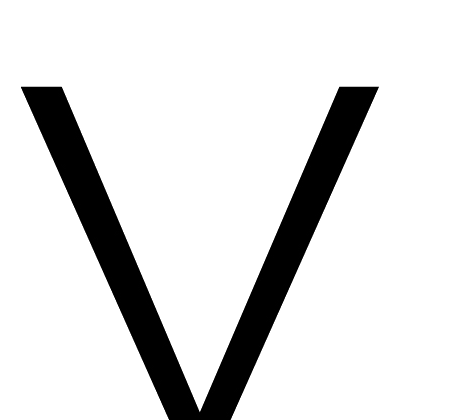v